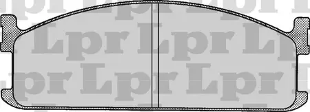 Juego de pastillas de freno- ISUZU FASTER-KOMBI-BUS-MIDI-WFR-VAN 79/82