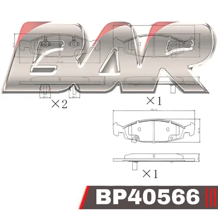 Juego de pastillas de freno- JEEP GRAND CHEROKEE 99/