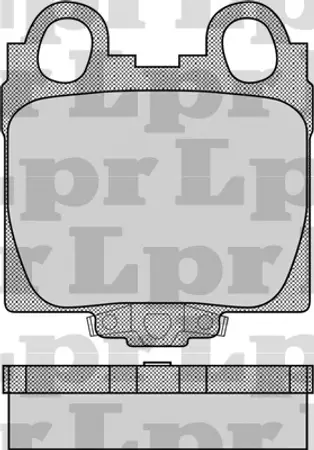 Juego de pastillas de freno- LEXUS GS 300