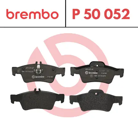 Juego de pastillas de freno- MERCEDES BENZ CLASE C - E - S - CLS - SL