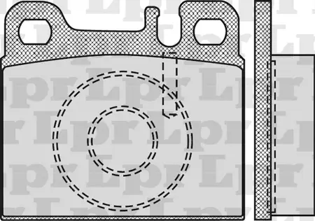 Juego de pastillas de freno- MERCEDES BENZ -SERIE 200 (126) con ASR