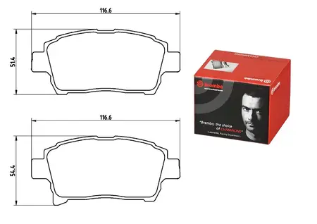 Juego de pastillas de freno- MERCEDES BENZ -SPRINTER