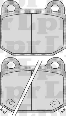Juego de pastillas de freno- NISSAN350 Z 3.5