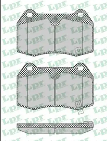 Juego de pastillas de freno- NISSAN 350 Z 3,5 2005>