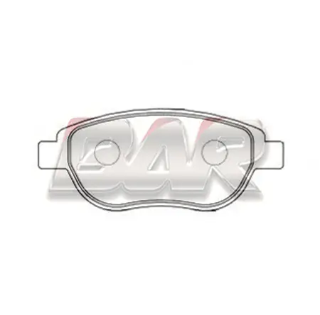 Juego de pastillas de freno- PEUGEOT 307 1.6 XR 2.0 16 V 2000/