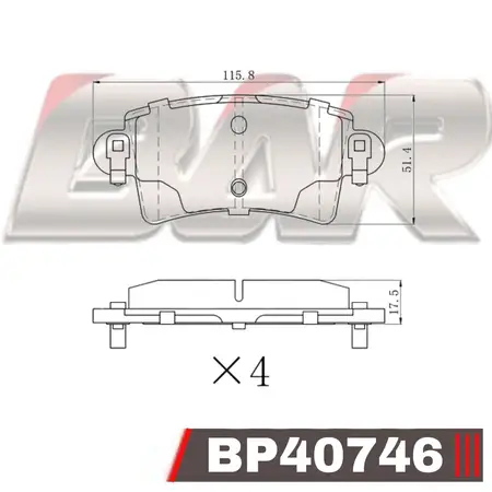 Juego de pastillas de freno- RENAULT Master (todos) /OPEL Movano 00/