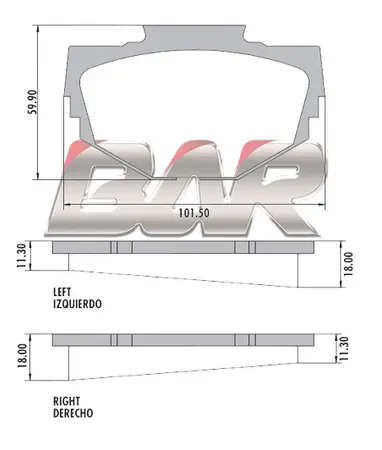 Juego de pastillas de freno- RENAULT/VW