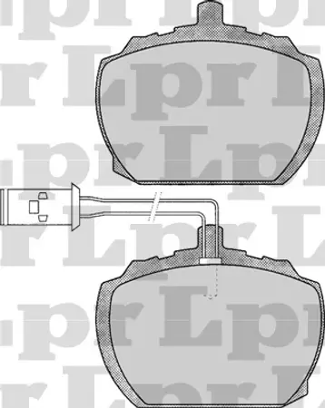 Juego de pastillas de freno- ROVER 2000 - 2300 -2400 -2600 -3500