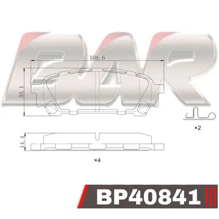 Juego de pastillas de freno- SAAB/SUBARU 9-2X / IMPREZA (PARA VEHICULOS CON ABS)