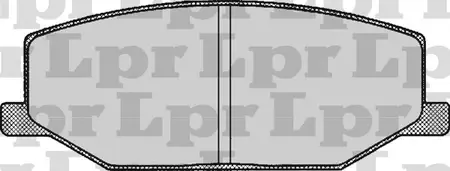 Juego de pastillas de freno- SUZUKI MARUTTI INDU (AUTO) 90/94