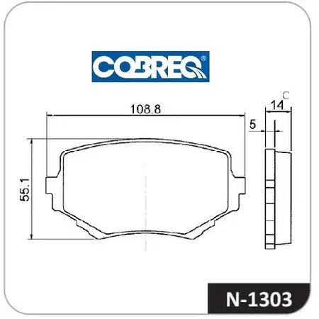 Juego de pastillas de freno- SUZUKI SIDERIK 4 PTAS- VITARA V-6-GRAND VITARA 98/
