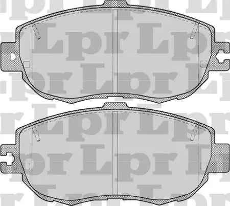 Juego de pastillas de freno- TOYOTA LEXUS LS 400