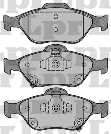 Juego de pastillas de freno- TOYOTA YARIS