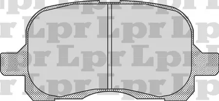 Juego de pastillas de freno- TOYOTACOROLLA (E11) Faro redondo (Opcional)