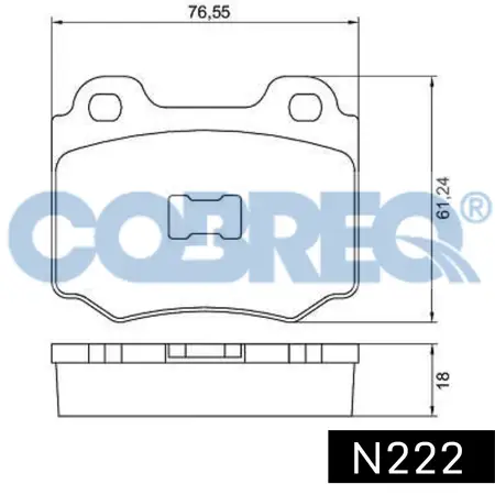 Juego de pastillas de freno- VOLKSWAGENPOINTER